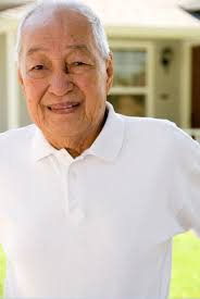 Elderly Filipino man