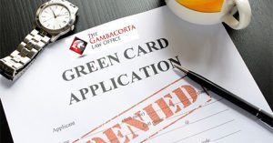 Green Card Application Denied