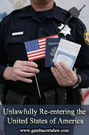 Policeman holding a flag, passport and social security documents.